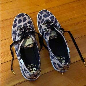 Keds for Kate Spade shoes in Leopard Satin